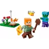 Bricks Minecraft 30732 Aleksa konflikts pie ugunskura
