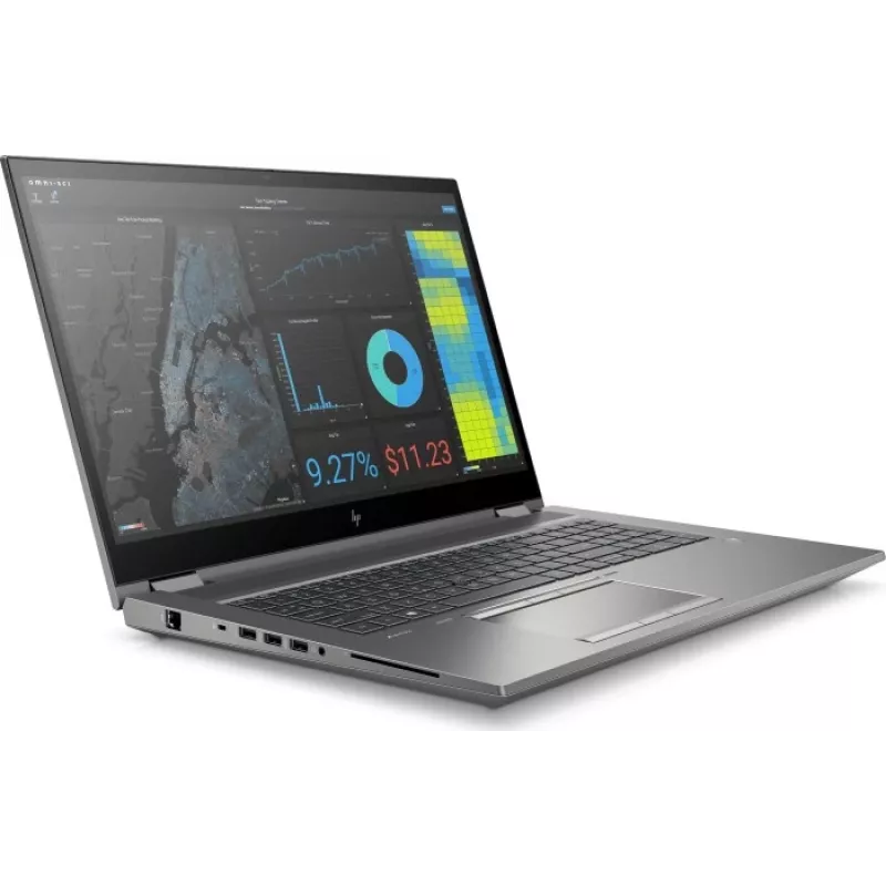 Portatīvais dators HP Zbook Fury 17 G7 / i7 / RAM 64 GB / SSD disks / 17,3″ FHD (atjaunota prece)
