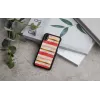 Viedtālruņa maciņš iKins iPhone XS / iPhone XS Max Short Cake Melns aizsargapvalks