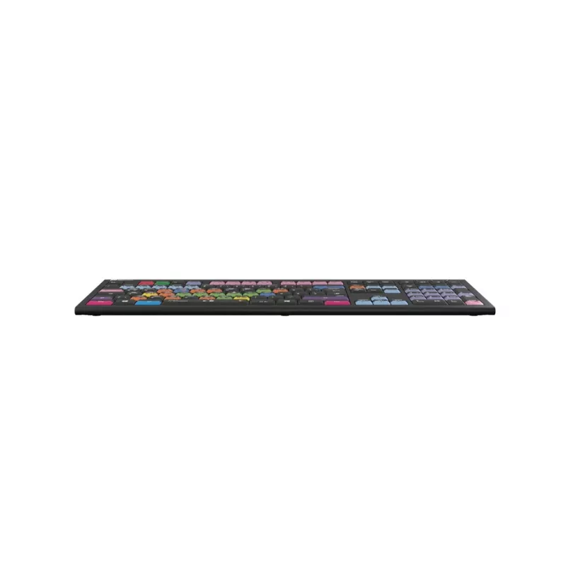 Logickeyboard LKB-FLS-A2PC-DE tastatūra, universāla, USB, QWERTZ, vācu, melna