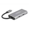 USB centrmezgls DeLOCK ārējais USB 10 Gbps USB Type-C centrmezgls 63260
