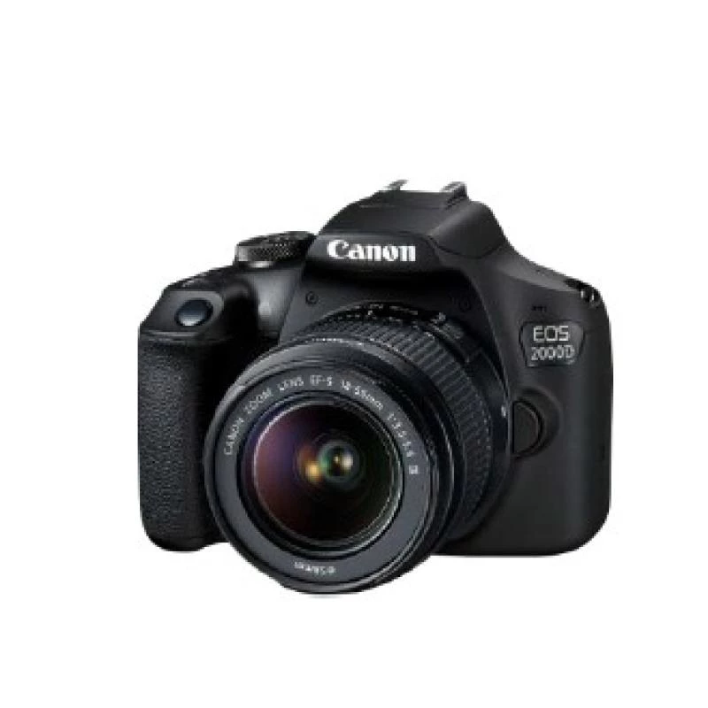Canon EOS 2000D BK 18-55 IS II EU26 spoguļkameras komplekts 24.1 MP CMOS 6000 x 4000 pikseļi melns