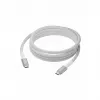 USB kabelis d bramante re-charge Pro Lightning vīr. pret Lightning vīr. 2 m balts