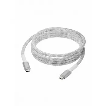 USB kabelis d bramante re-charge Pro Lightning vīr. pret Lightning vīr. 2 m balts