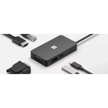 Laptop Dock Microsoft 1E4-00002 Melns