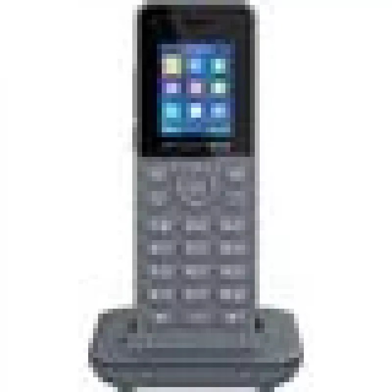 IP tālrunis Grandstream DP725 bezvadu klausule, pelēka, 1.8 collu TFT displejs, 20 līnijas, Li-Ion 1500 mAh