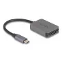 DeLOCK USB Type-C karšu lasītājs alumīnija SD Micro SD 5000 Mbit/s