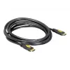DeLOCK - Video/audio kabelis - HDMI - HDMI, 19-pin (vītņots) - HDMI, 19-pin (vītņots) - 5 m (82455)