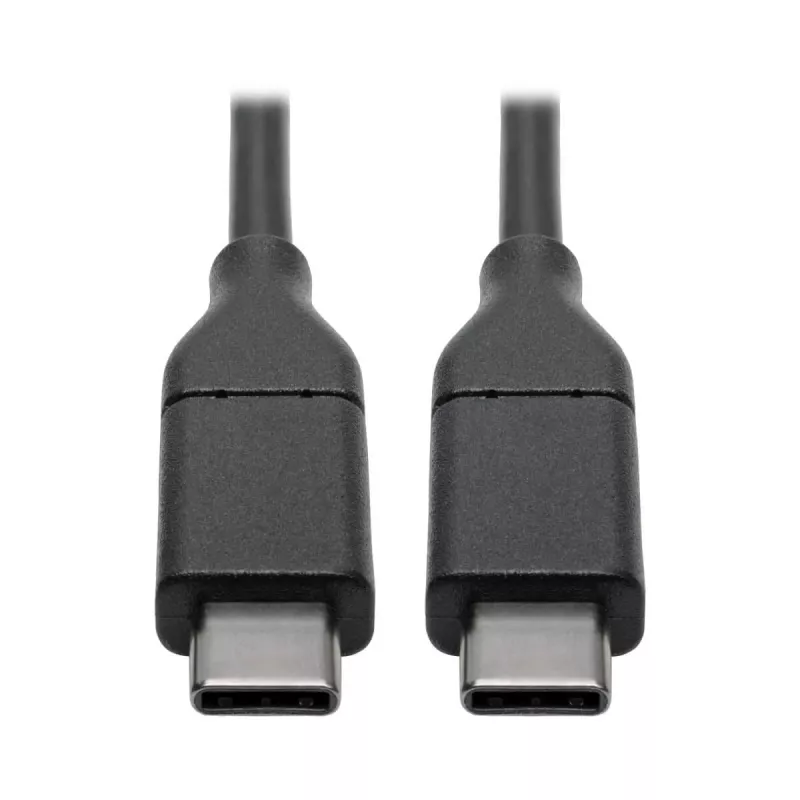 Eaton Tripp Lite Series USB-C kabelis (vīr./vīr.) — USB 2.0, 5A (100W) nomināls, 6 pēdas (1,83 m) — USB kabelis — 24 kontaktu USB-C (vīr.) uz 24 kontaktu USB-C (vīr.) — USB 2.0 — 20 V — 5 A — 1,83 m — veidots