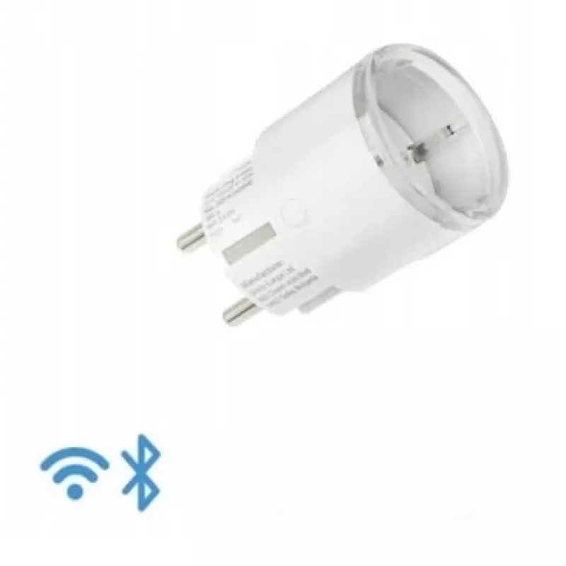 Viedā kontaktligzda Shelly Plug S Gen3 — „Wi‑Fi“ viedā kontaktligzda ar enerģijas uzraudzību, F tips, 110–230 V, 2500 W, balta