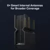TP-Link Archer BE9300 trīsjoslu Wi-Fi 7 maršrutētājs, Wi-Fi 7 (802.11be), trīsjoslu (2.4 GHz / 5 GHz / 6 GHz), Ethernet LAN, Melns, galda maršrutētājs