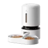 Pet feeder Aptel Granary with double bowl 5L, balta