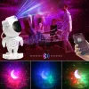 Zvaigžņu projektora lampa Hawk HW-STAR01 ar iebūvētu skaļruni — galaktikas gaismas projektors