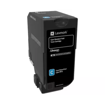 tonera kasete Lexmark CS720 Standard Yield 2500 lapas ciāna