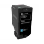 tonera kasete Lexmark CS720 Standard Yield 2500 lapas ciāna