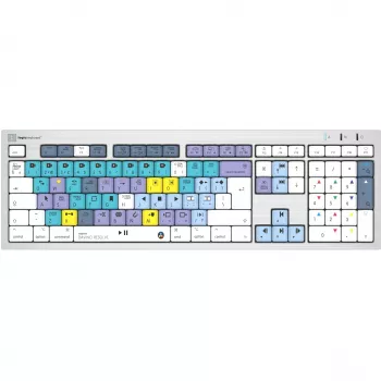 Logickeyboard LKB-RESC-CWMU-UK tastatūra Birojs USB QWERTY angļu
