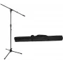 Mikrofona statīvs Omnitronic MS-2 ar izlices sviru, melns