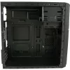 LC Power 2015MB - Tornis - micro ATX - bez barošanas bloka - Melns - USB/Audio (LC-2015MB-ON)