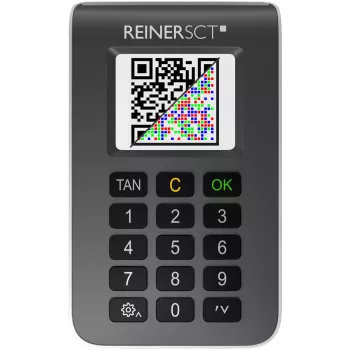 ReinerSCT tanJack photo QR - TAN-Generator - Anthracite