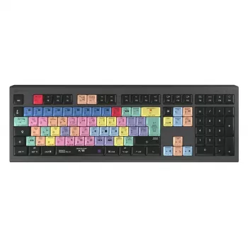 Logickeyboard Adobe Premiere Pro CC ASTRA 2 apgaismotā tastatūra Mac franču valodā (LKB-PPROCC-A2M-FR)