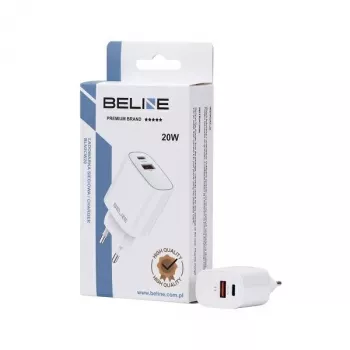 Lādētājs Beline Beli02160 20W USB-C uz USB-A strāvas adapteris