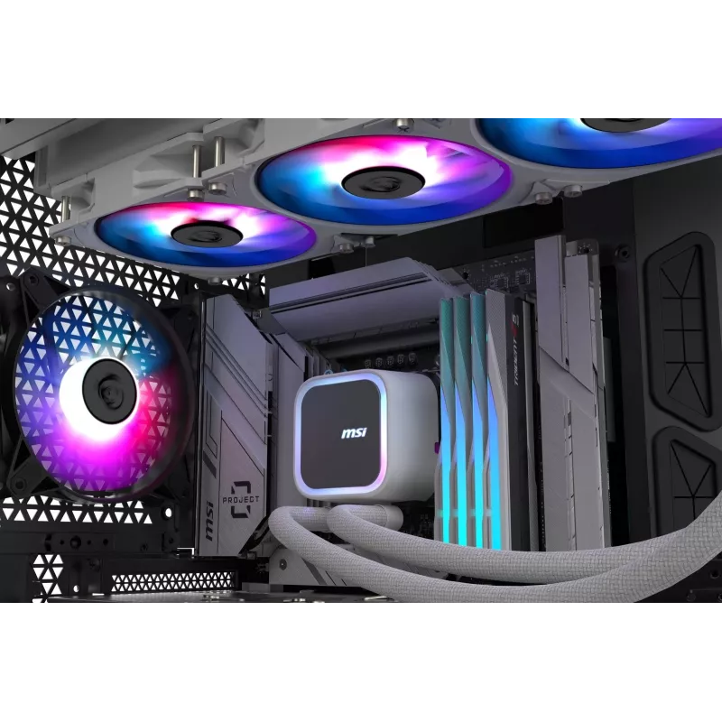 MSI MAG Coreliquid A13 360 mātesplates, procesora visaptverošs šķidruma dzesētājs 12 cm Melns 1 gab.