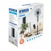 Stāvošais ventilators NOVEEN F455 16 collas (40 cm) ar tālvadību, 3 ātrumi, taimeris, svārstības, melns