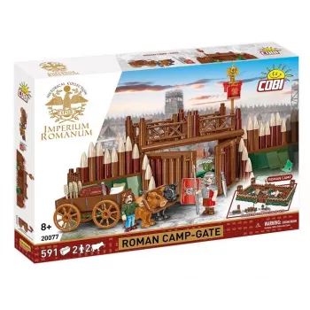 Cobi būvkomplekts Imperium Romanum — Romas nometnes vārti, 591 detaļa