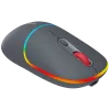 Canyon MW-22 2in1 RGB bezvadu pele - pelēka - Bluetooth/RF - 1.600 dpi - uzlādējama