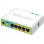 Mikrotik hEX PoE lite vadu maršrutētājs Fast Ethernet Balts