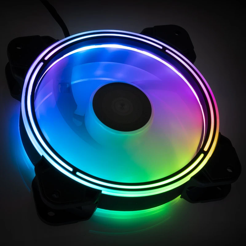 XSPC 120 mm ARGB PWM korpusa ventilators, RGB Series 2, 120 mm