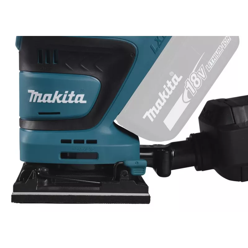 Makita DBO480Z portatīvais slīpmašīnas Random orbitālais slīpētājs 14000 OPM Melns, Zils 210 W