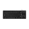 Logitech G G413 TKL SE, vadu, USB, mehāniskais slēdzis, QWERTY, LED, melns