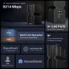 TP-Link Archer BE9300 trīsjoslu Wi-Fi 7 maršrutētājs, Wi-Fi 7 (802.11be), trīsjoslu (2.4 GHz / 5 GHz / 6 GHz), Ethernet LAN, Melns, galda maršrutētājs