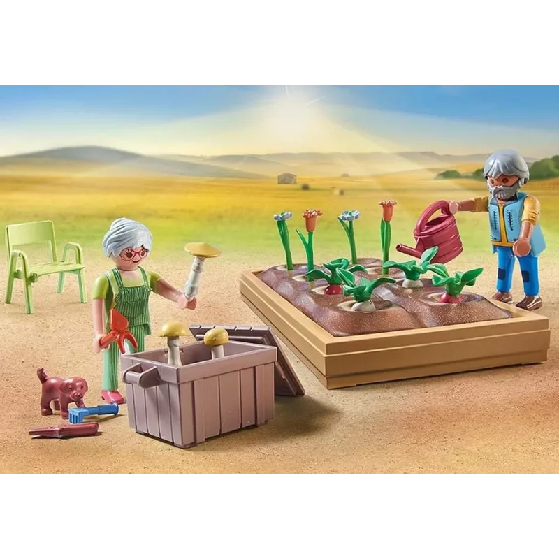 Playmobil 71443 Country: Dārzeņu dārzs ar vecvecākiem