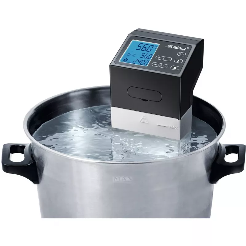 Sous vide ierīce Steba SV 100 Professional 7,5 L pelēka nerūsējošais tērauds 1500 W