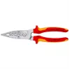 Kabeļu noņemšanas knaibles Knipex 13 76 200 ME 6 mm noņemšanas jauda Sarkans Nerūsējošais tērauds Dzeltens
