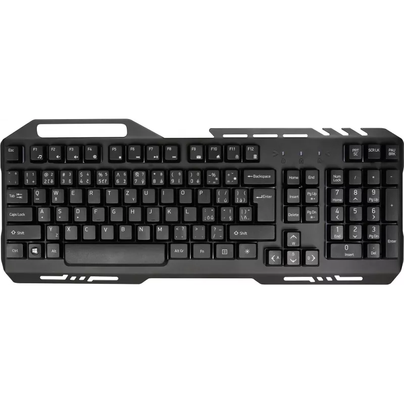 Tastatūra YKB 3200 SHADOW metal, LED