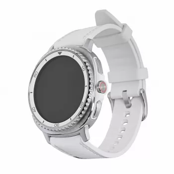 Viedpulkstenis Samsung Galaxy Watch 8 Classic 46 mm Sudraba — 3,3 cm AMOLED, 4G, 64 GB, 445 mAh