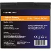 LiFePO4 akumulators QOLTEC 12.8V 50Ah (modelis 53704) rezerves barošanai un enerģijas uzglabāšanai
