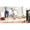 Putekļsūcējs Bosch BGB 41RD3H — 600 W, 4 L putekļu maisiņš, HEPA filtrs, 11 m darba rādiuss, teleskopiskā caurule, sarkans