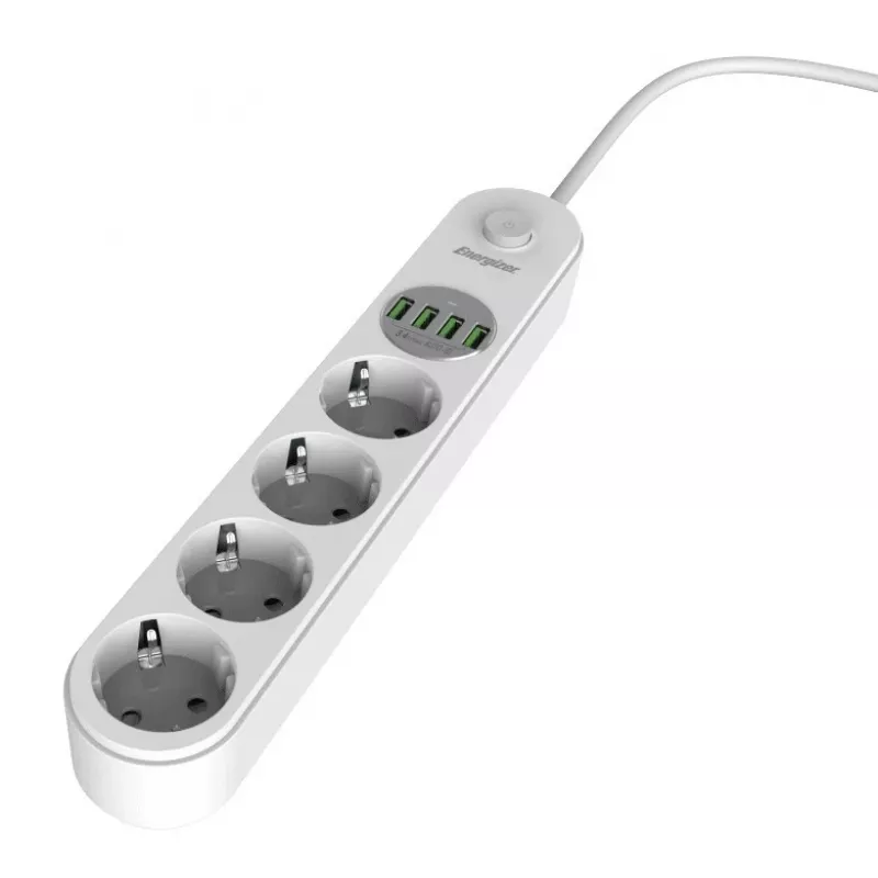 Pārnēsājamais ārējais akumulators Energizer EPB2500W00EU 2500 mAh, kompakts dizains, USB izeja