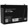 zaļa Cell AGM39 rūpnieciskā uzlādējamā baterija 7200 mAh 6 V