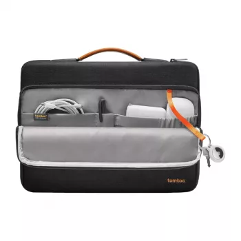 TOMTOC Defender-A14 klēpjdatora soma 16 collas (melna)