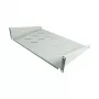 ALLNET ALL-S0002192, plaukta pamatne, pelēka, 10 kg, 2U, 440 mm, 200 mm