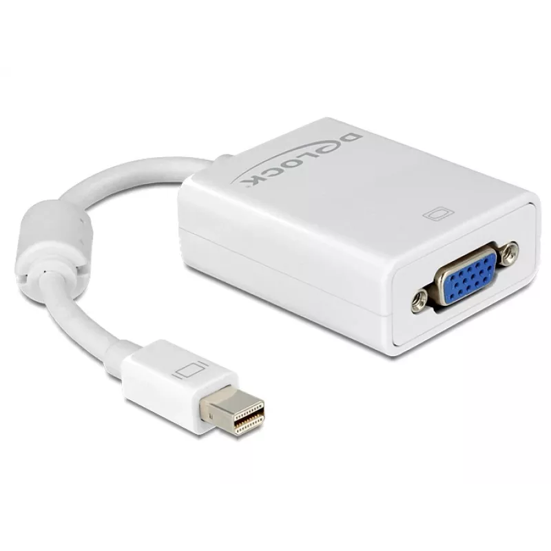 Adapteris mini DisplayPort→VGA DeLOCK 65130