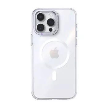 Aizsargājošs caurspīdīgs MagSafe maciņš Joyroom PN-15B4 iPhone 15 Pro Max, plāns caurspīdīgs apvalks, MagSafe saderīgs