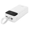 SAVIO BA-10 jaudas banka 30000 mAh (111 Wh), Li-ion, 2x USB-C, 2x USB-A, Quick Charge, Power Delivery