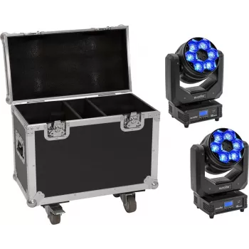LED staru, laukumu un ziedu efekta komplekts EUROLITE TMH-H240 2x (modelis 20000968)