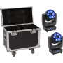 LED staru, laukumu un ziedu efekta komplekts EUROLITE TMH-H240 2x (modelis 20000968)